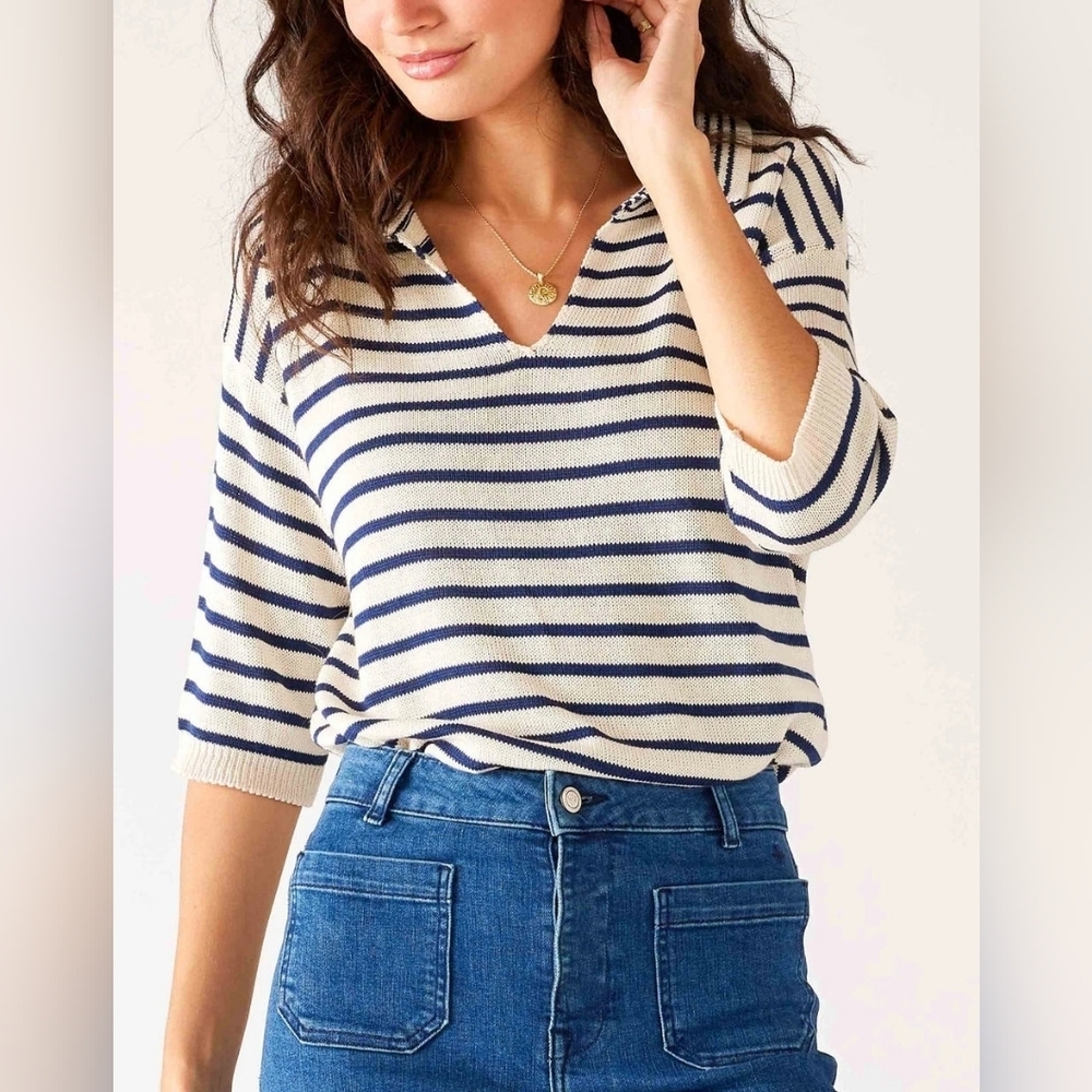 MERSEA The Breton Polo Sweater